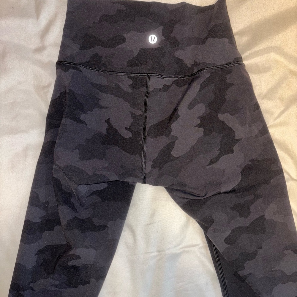 lululemon athletica wunder under camo leggings